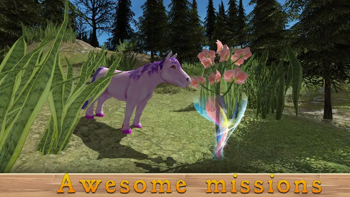 Tangkapan skrin Pony Survival Simulator 3D