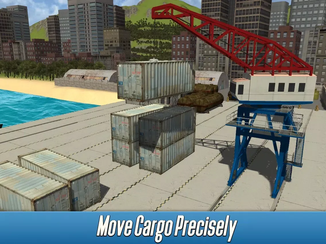 Harbor Tower Crane Simulator 2017 Full iPad  スクリーンショット