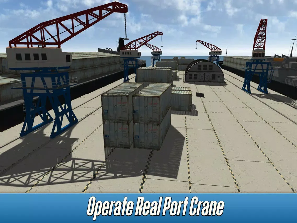 Harbor Tower Crane Simulator 2017 Full iPad  スクリーンショット