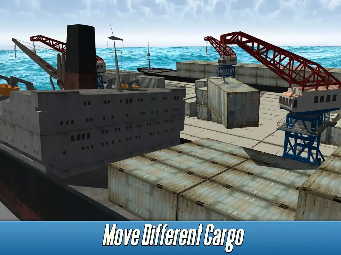 Harbor Tower Crane Simulator 2017 Full iPad  スクリーンショット