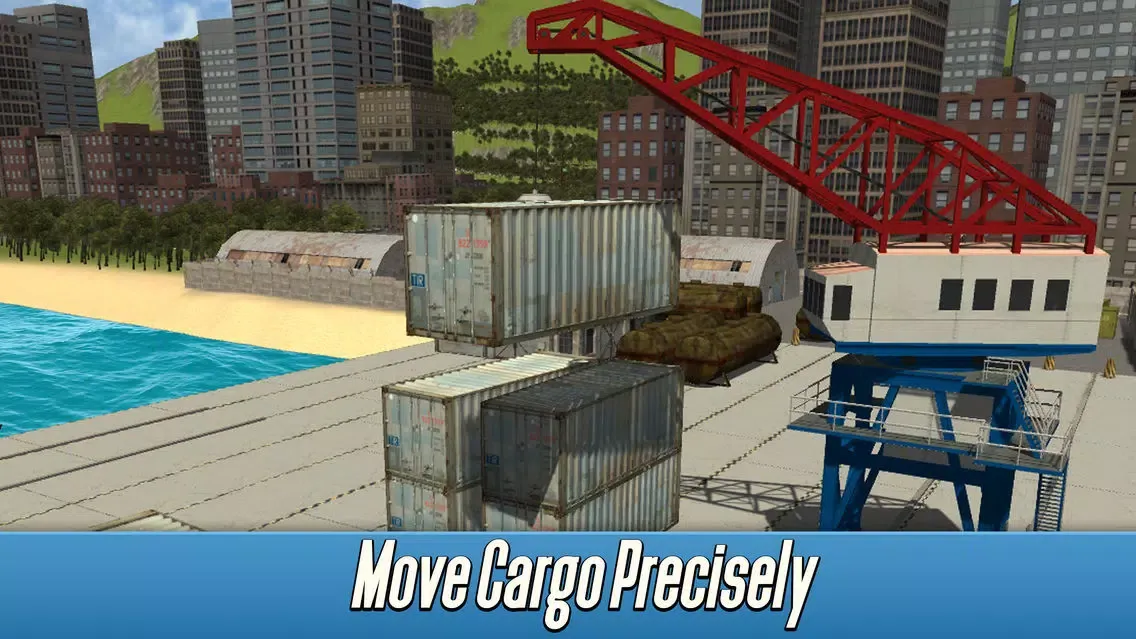 Harbor Tower Crane Simulator 2017 Full スクリーンショット