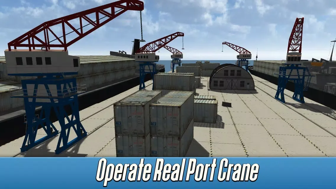 Harbor Tower Crane Simulator 2017 Full スクリーンショット