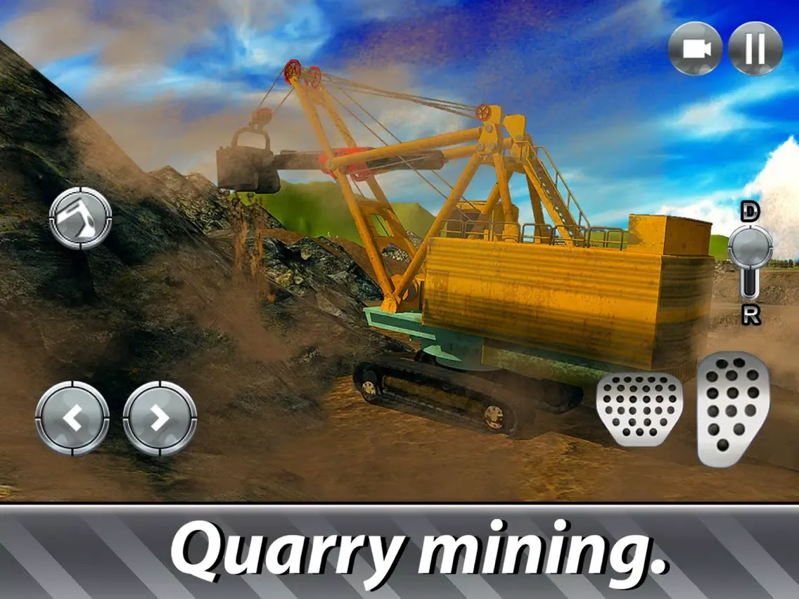 Captures d'écran de Quarry Machines SImulator Full iPad 