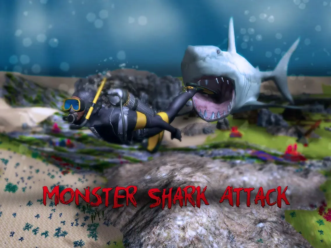 صور Monster Shark: Deadly Attack Full iPad 