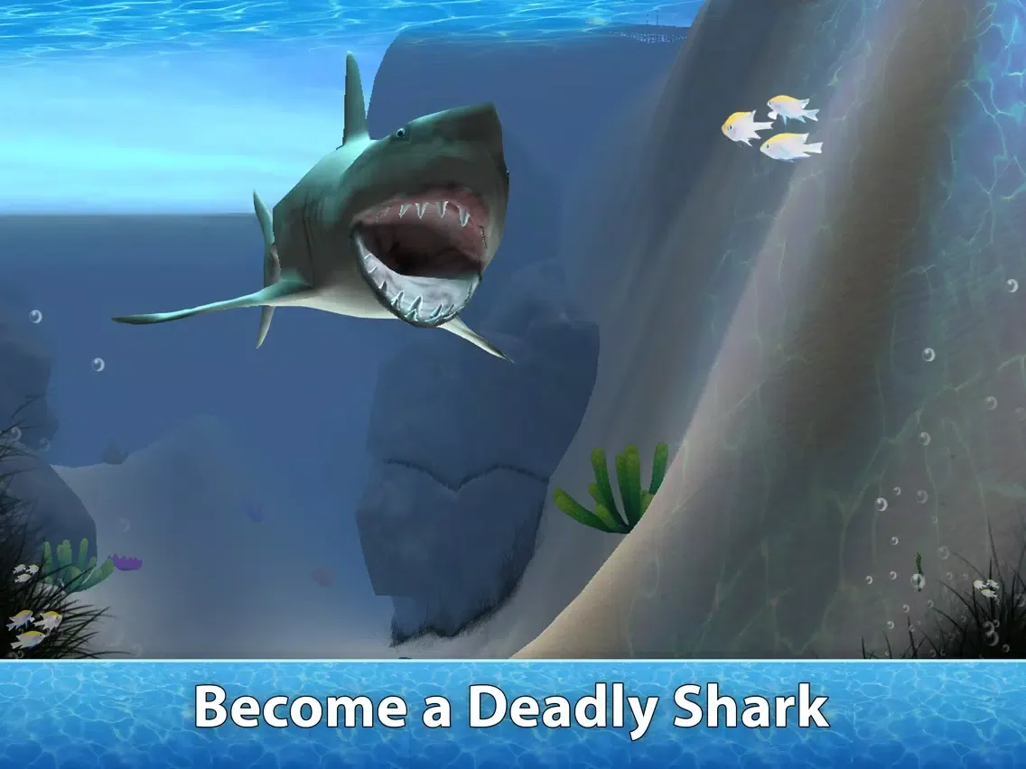 تصاویر Sea Shark Survival Simulator 3D Full iPad 