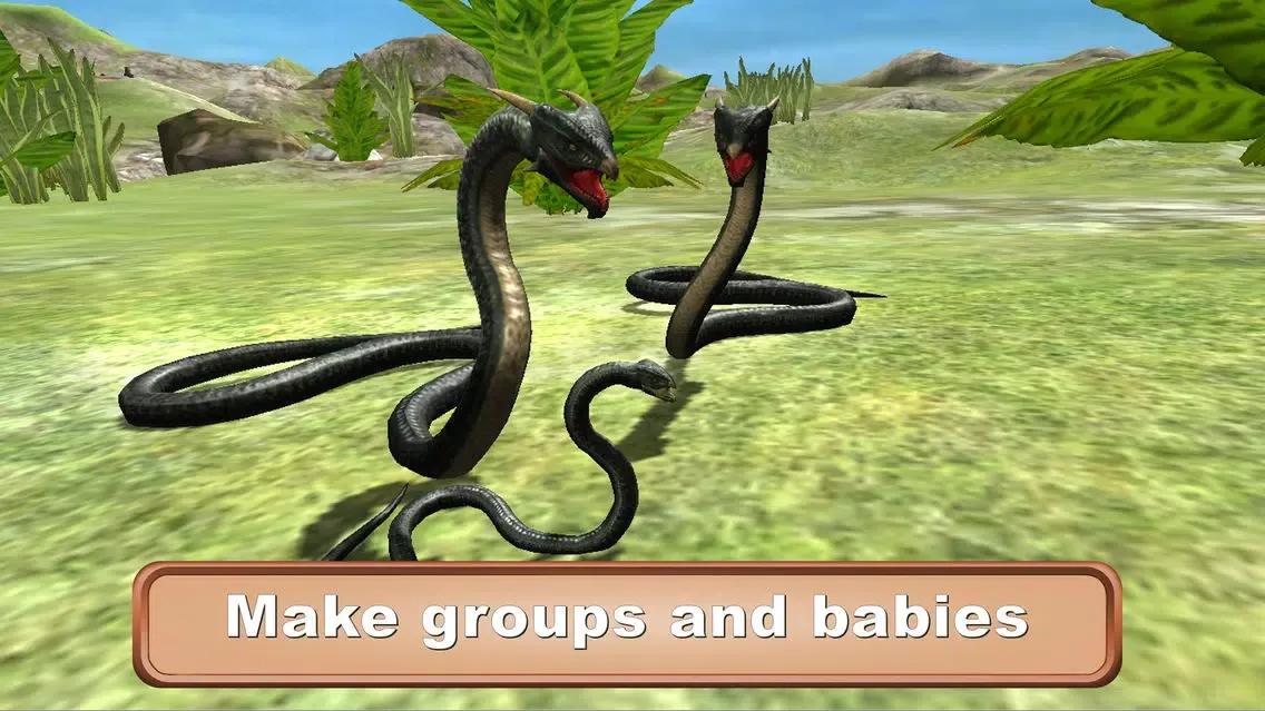 Forest Snake Simulator 3D Full سکرین شاٹس