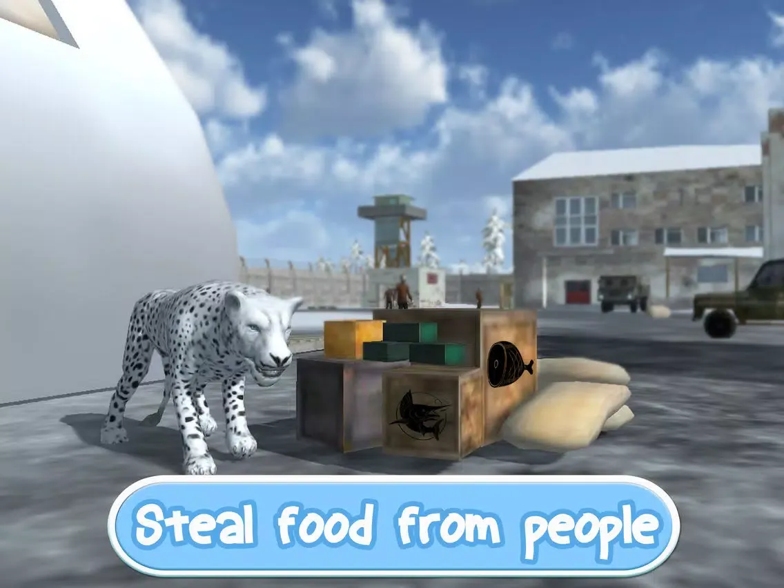 تصاویر Wild Snow Leopard: Animal Simulator iPad 