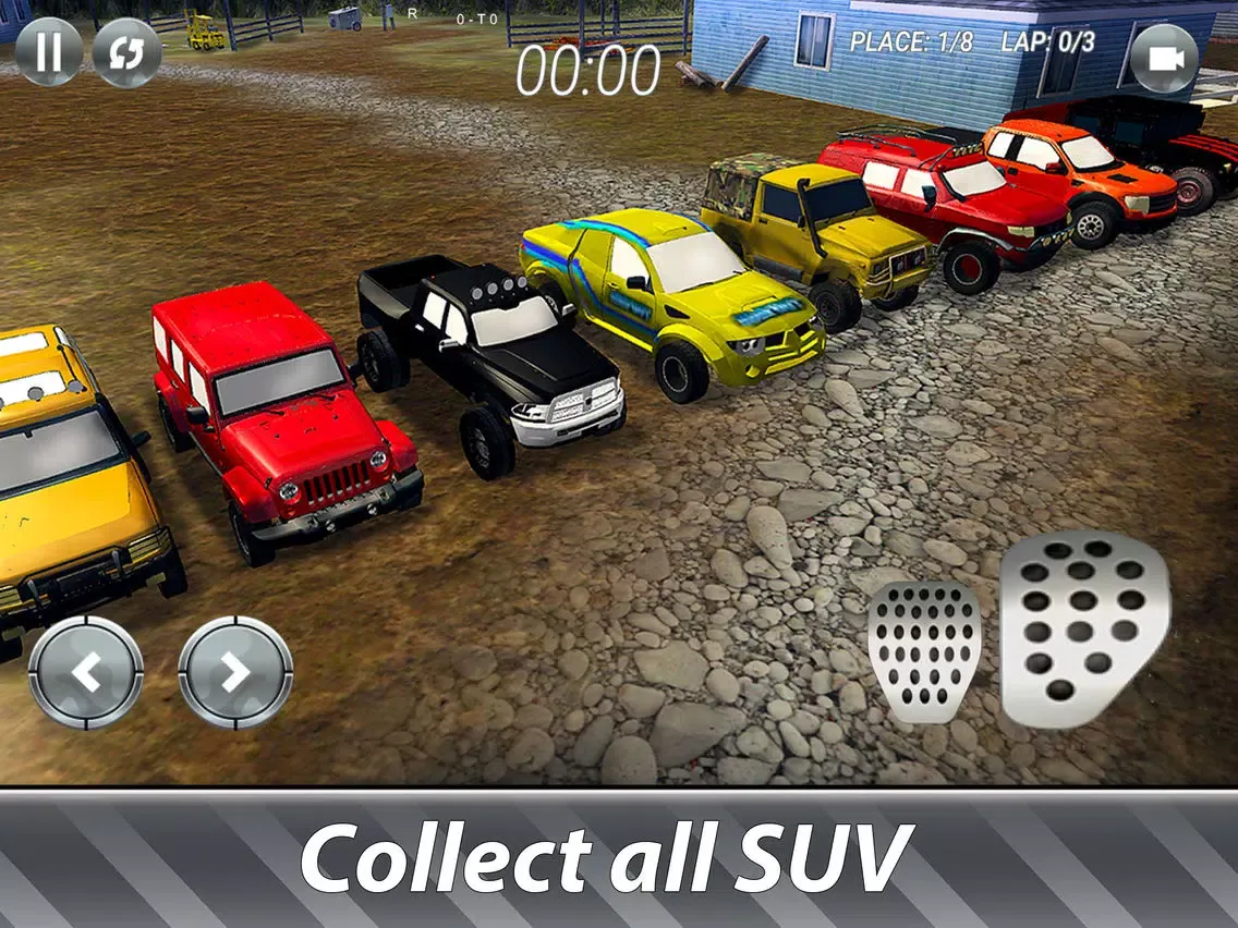 Ảnh chụp màn hình của SUV Offroad Rally iPad 