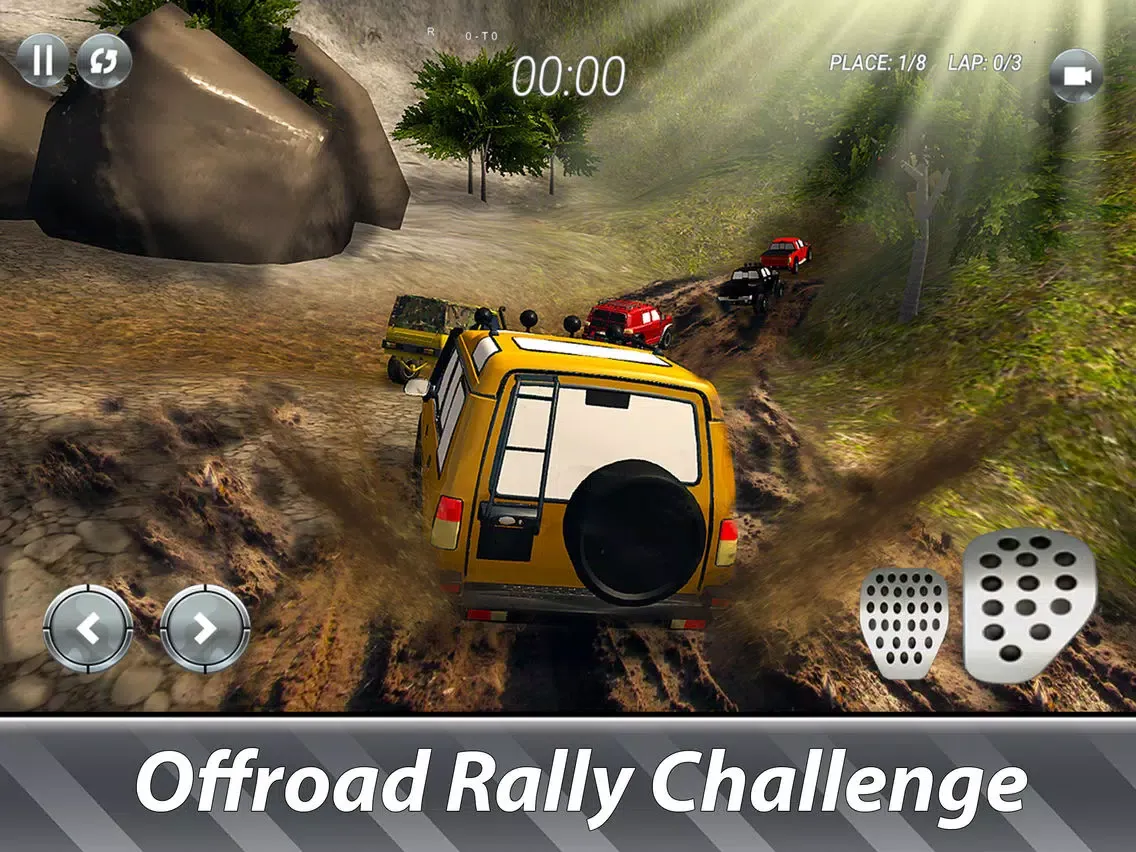 Ảnh chụp màn hình của SUV Offroad Rally iPad 