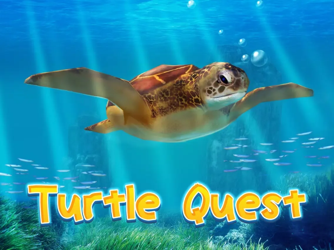 Ocean Turtle Simulator: Animal Quest 3D iPad  স্ক্রিনশট