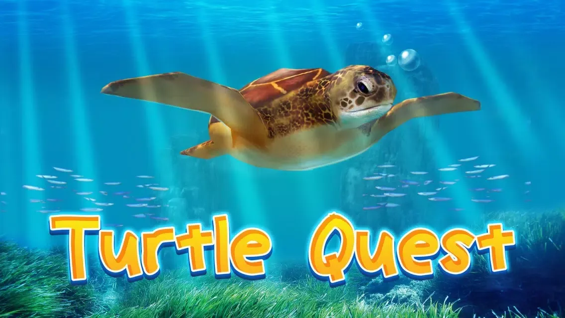 Ocean Turtle Simulator: Animal Quest 3D স্ক্রিনশট
