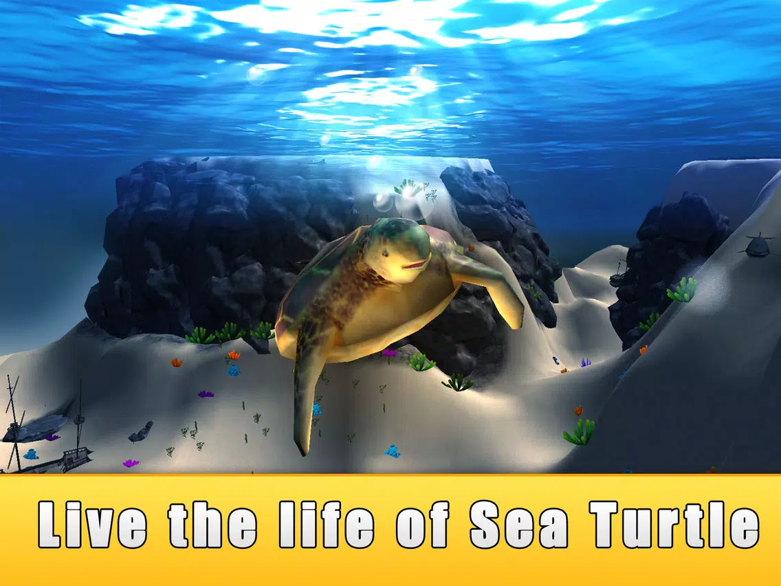 تصاویر Sea Turtle Simulator 3D Full - Ocean Adventure iPad 