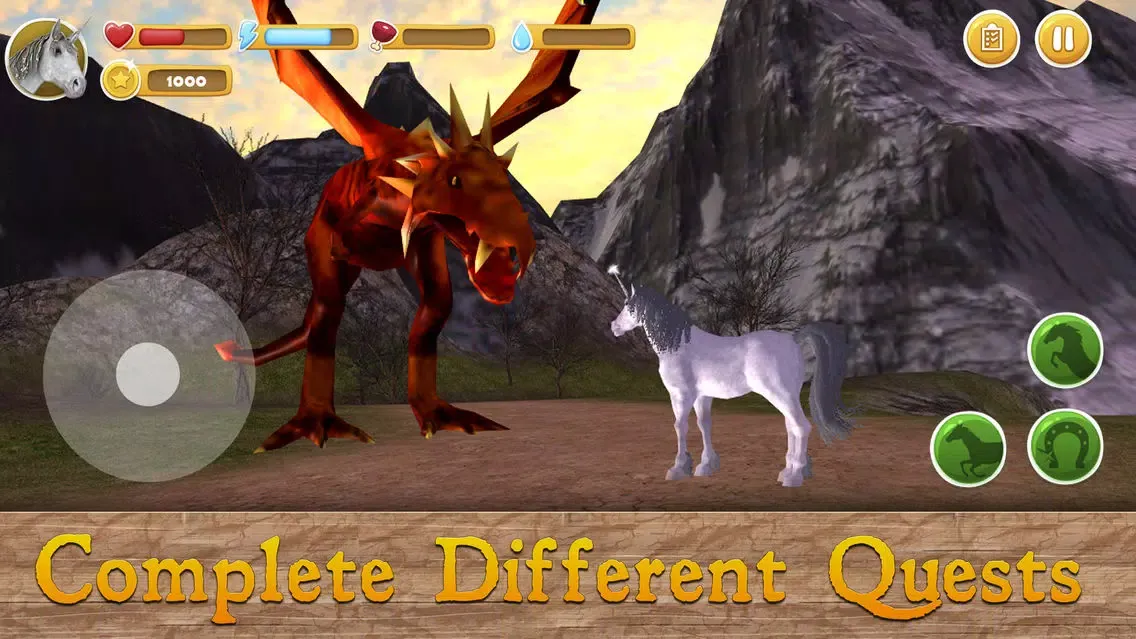 Ảnh chụp màn hình của Unicorn Family Simulator