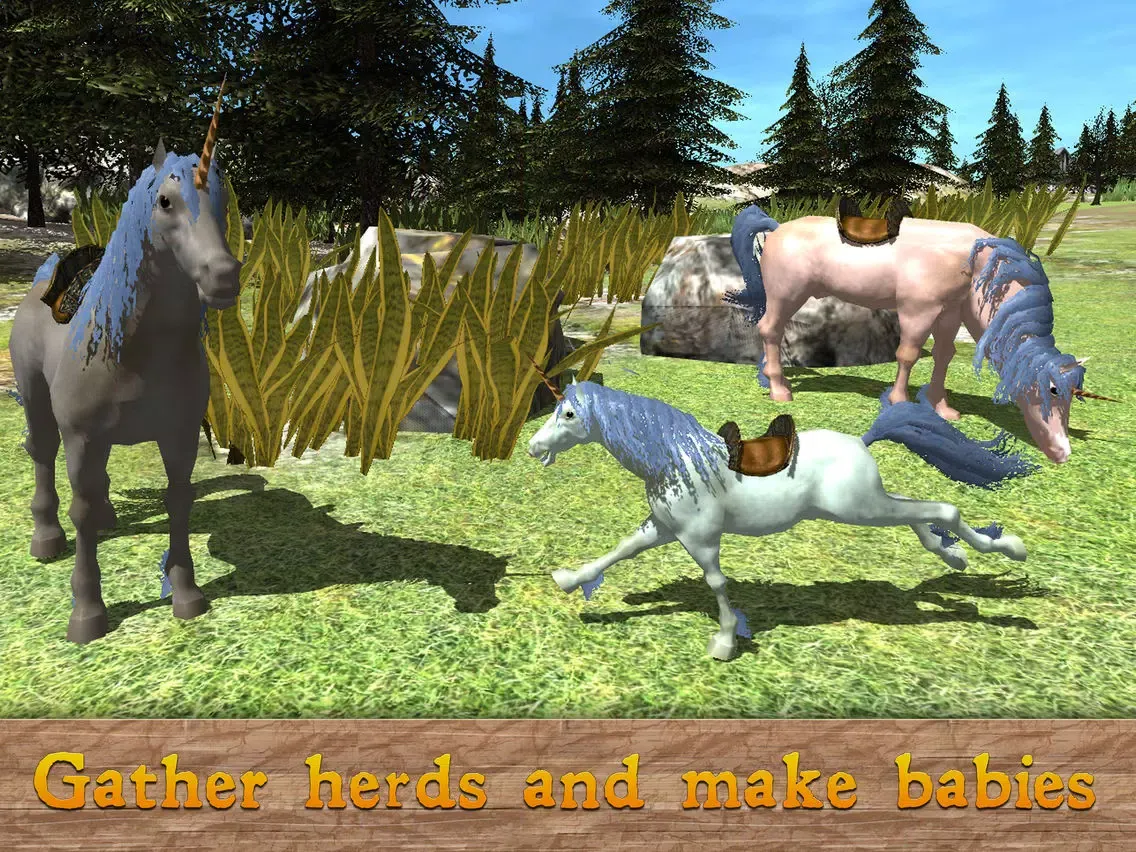 Capturas de pantalla de Unicorn Survival Simulator 3D Full iPad 