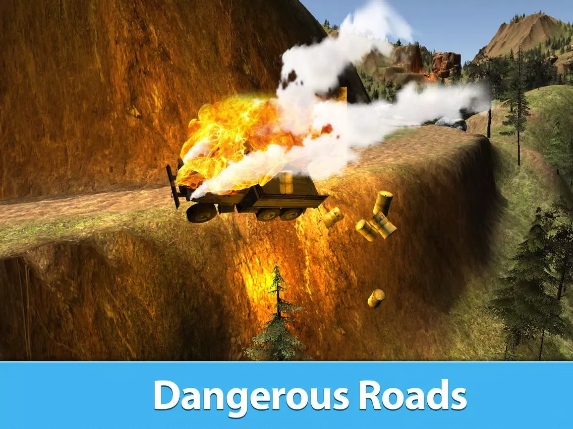 Ural Offroad Simulator 3D Full - Russian truck driving iPad 应用截图