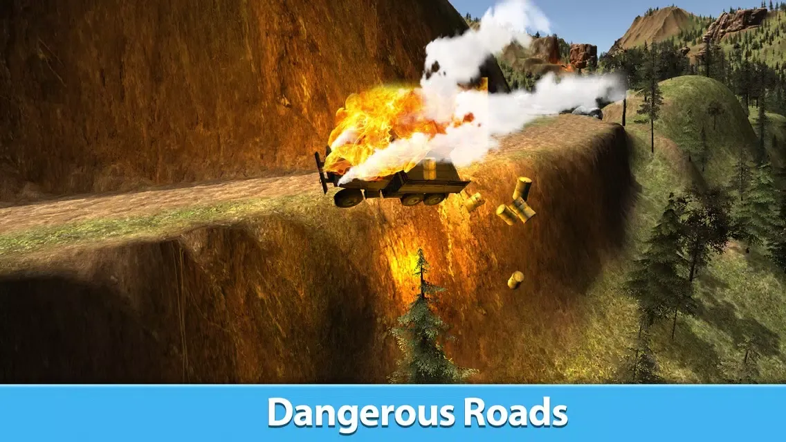 Ural Offroad Simulator 3D Full - Russian truck driving应用截图