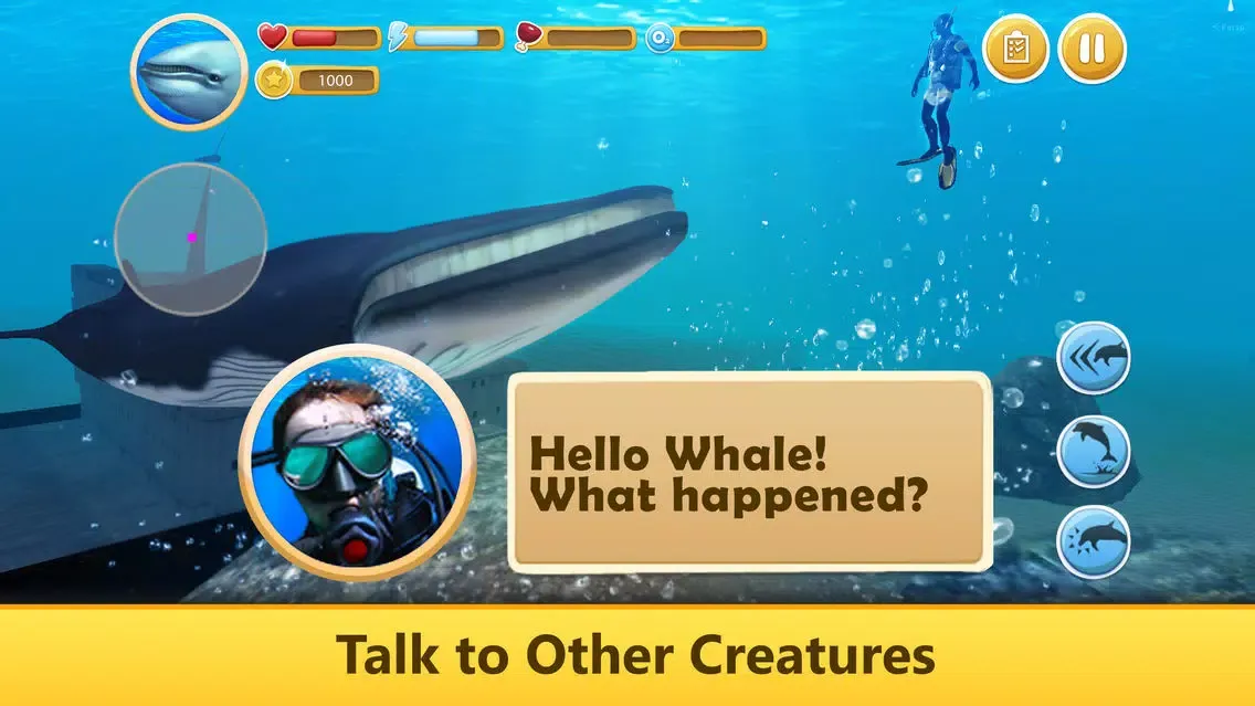 تصاویر Ocean Whale Simulator: Animal Quest 3D Full