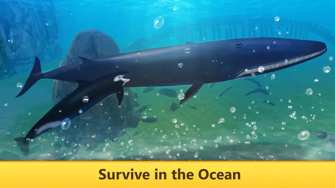 تصاویر Ocean Whale Simulator: Animal Quest 3D Full
