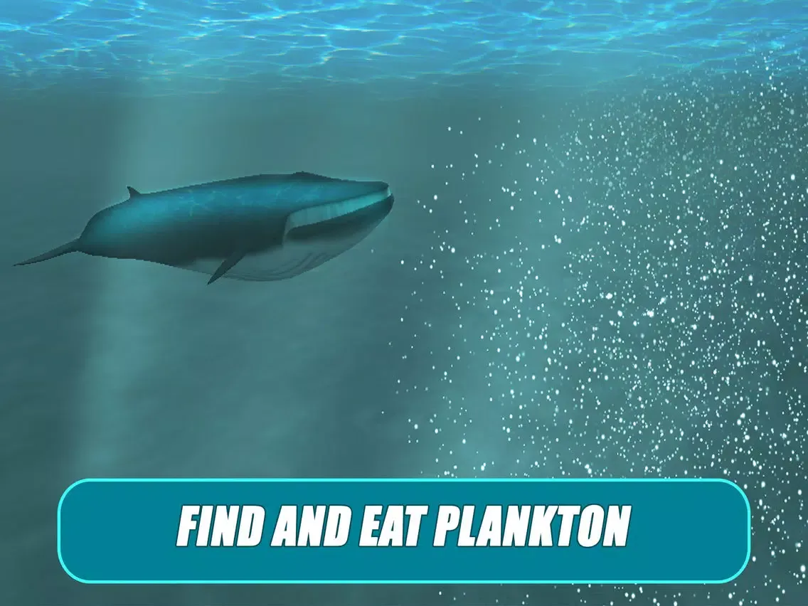 Whale Survival Simulator 3D Full - Ocean animal survival simulator iPad  स्क्रीनशॉट