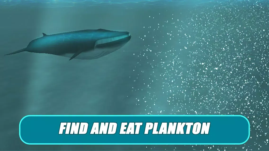 Whale Survival Simulator 3D Full - Ocean animal survival simulator स्क्रीनशॉट