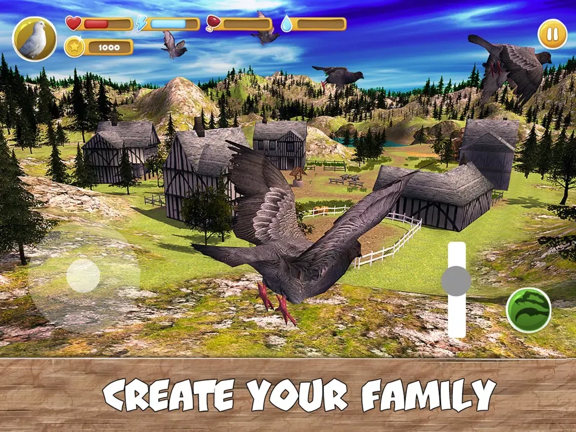 Zrzuty ekranu Wild Pigeon Simulator Full iPad 