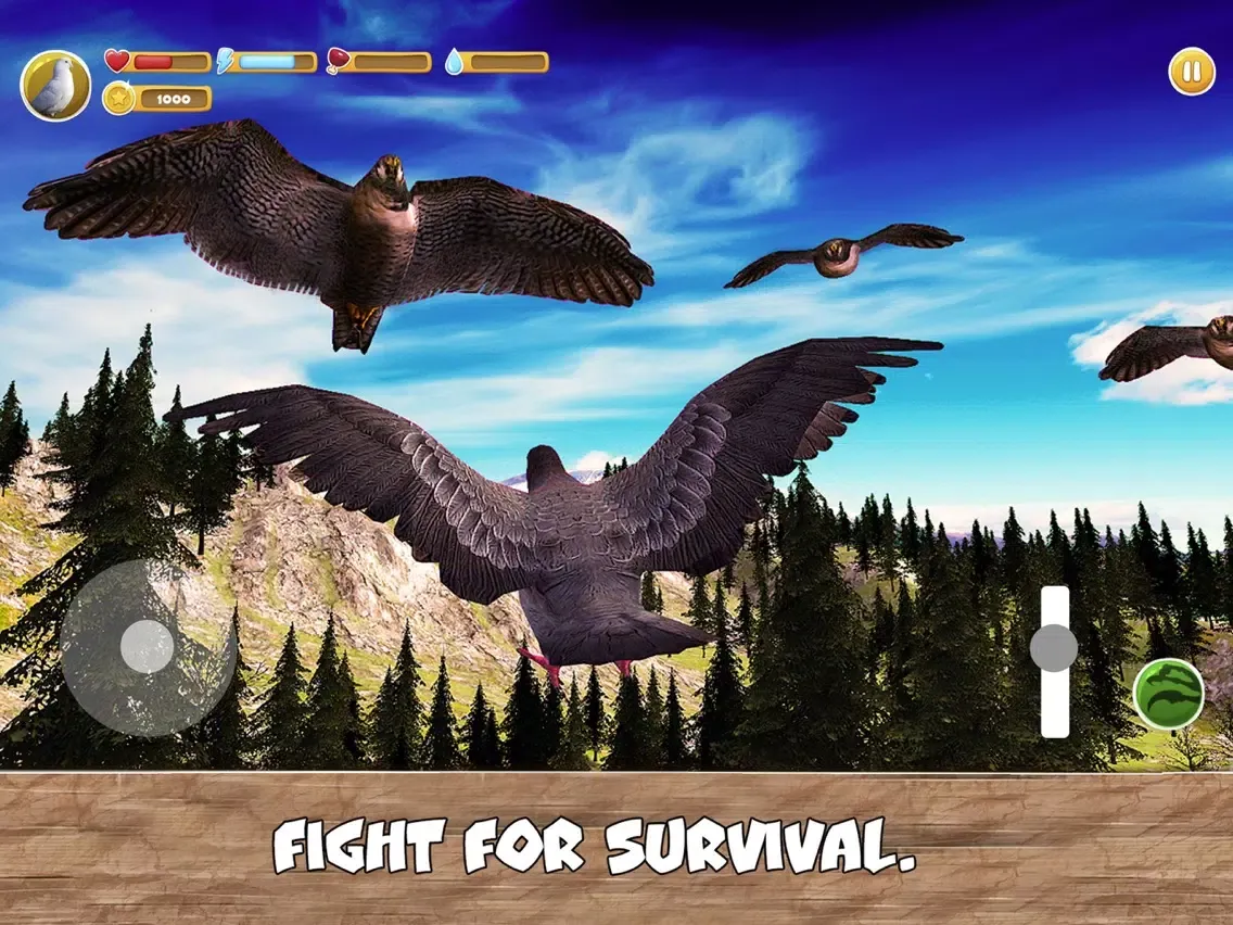Zrzuty ekranu Wild Pigeon Simulator Full iPad 