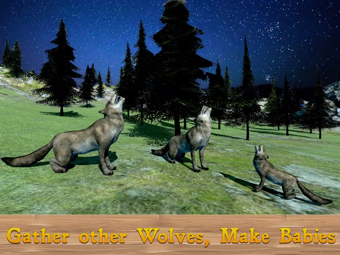 Tangkapan layar Evil Wild Wolf Simulator 3D Full iPad 