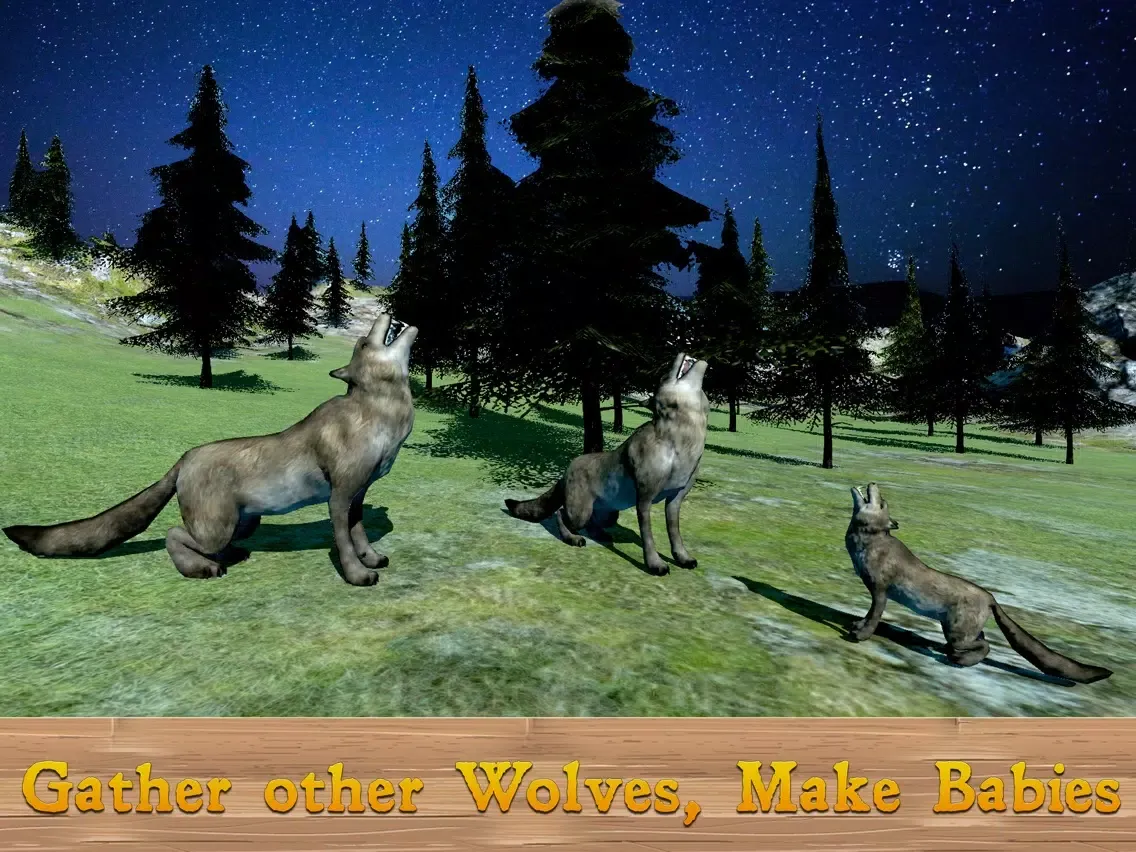 Evil Wild Wolf Simulator 3D Full iPad  스크린샷