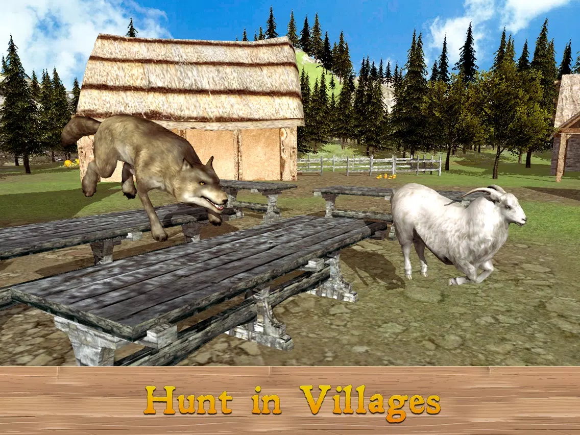 Tangkapan layar Evil Wild Wolf Simulator 3D Full iPad 