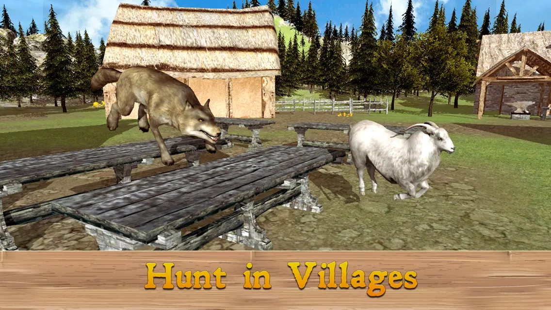 Tangkapan layar Evil Wild Wolf Simulator 3D Full