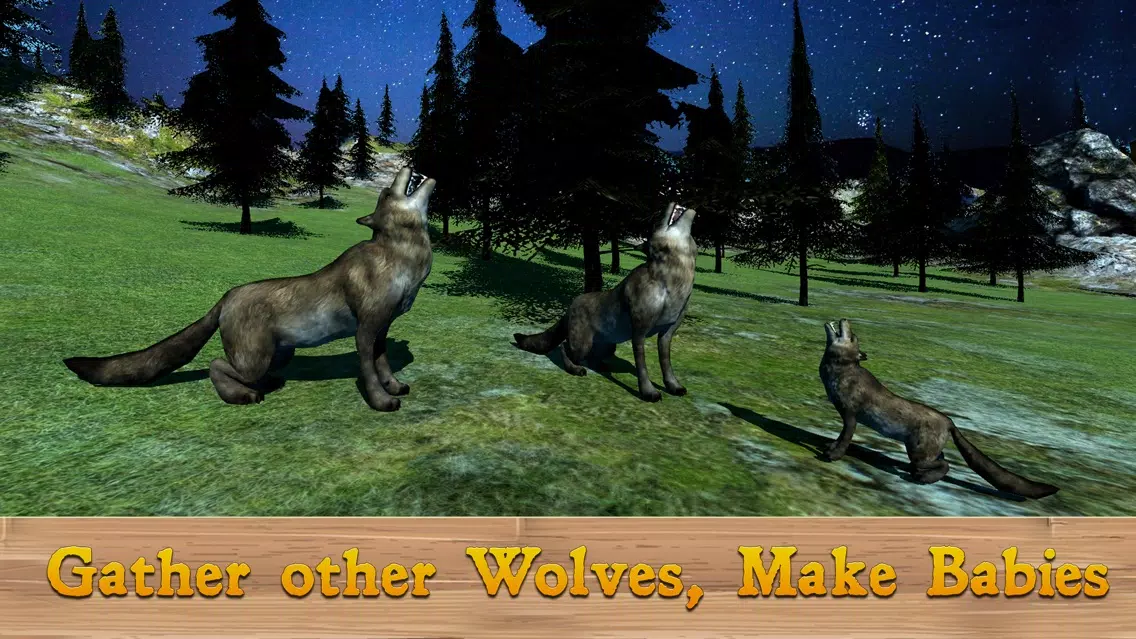 Tangkapan layar Evil Wild Wolf Simulator 3D Full