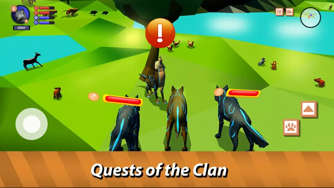 World of Wolf Clans Full Screenshots