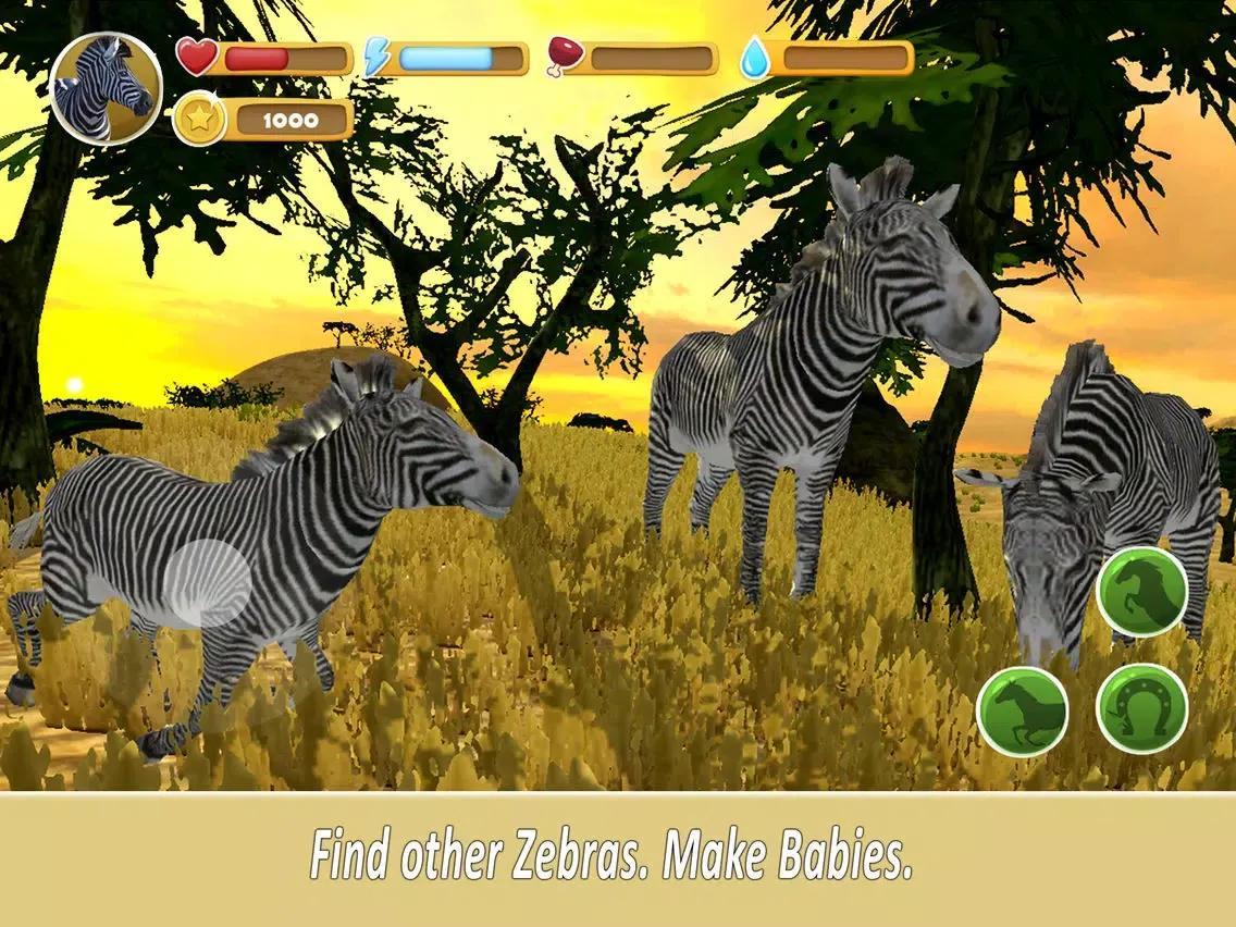 Captures d'écran de Zebra Family Simulator Full iPad 