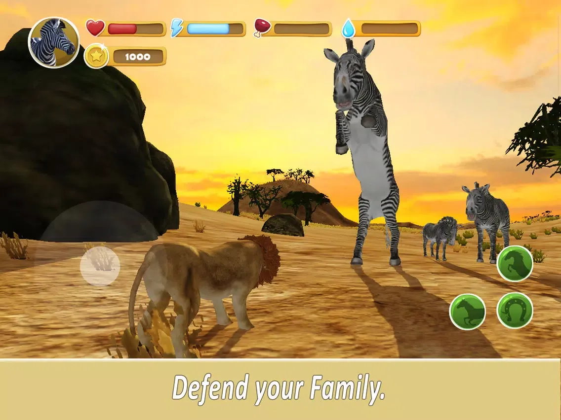 Captures d'écran de Zebra Family Simulator Full iPad 