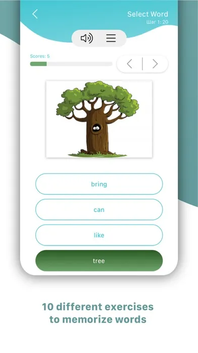 MnemonicWords: английский язык应用截图