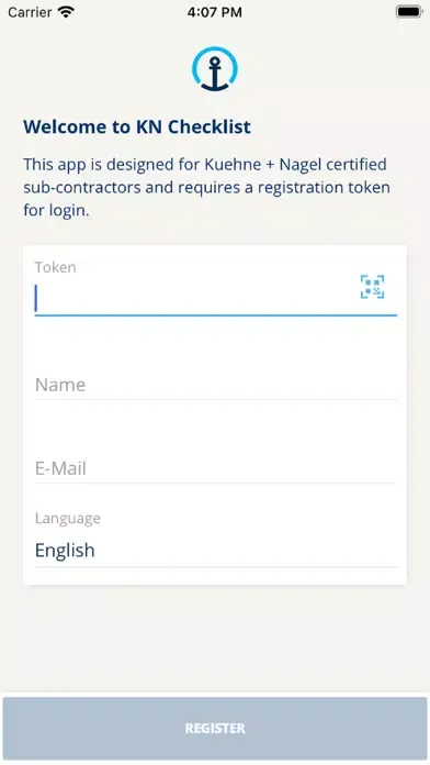 KN Checklist سکرین شاٹس