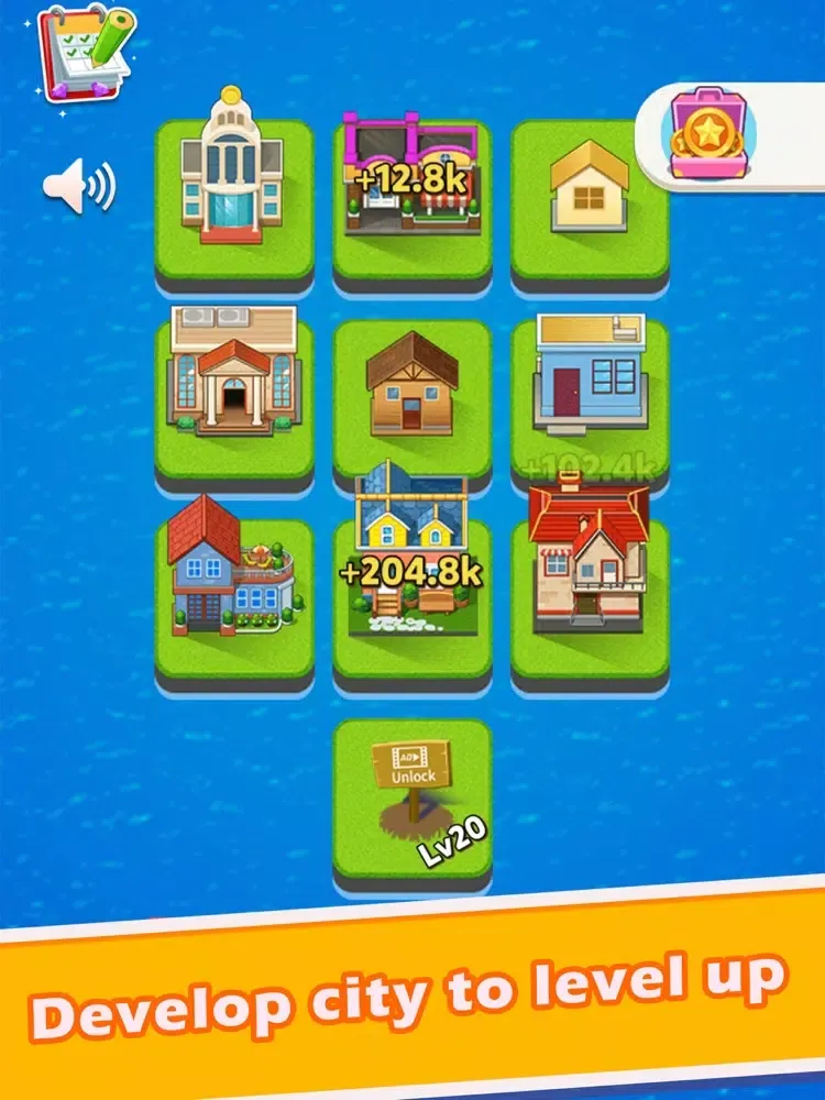 Ảnh chụp màn hình của Merge City - idle game iPad 
