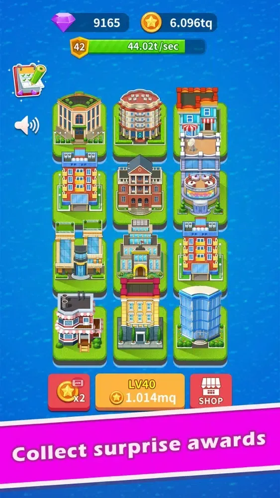 Ảnh chụp màn hình của Merge City - idle game