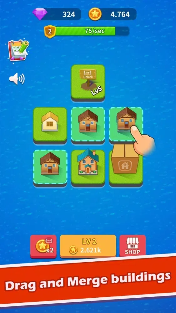 Ảnh chụp màn hình của Merge City - idle game