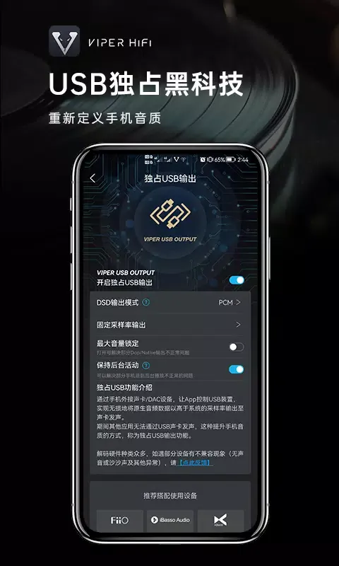Ảnh chụp màn hình của VIPER HiFi