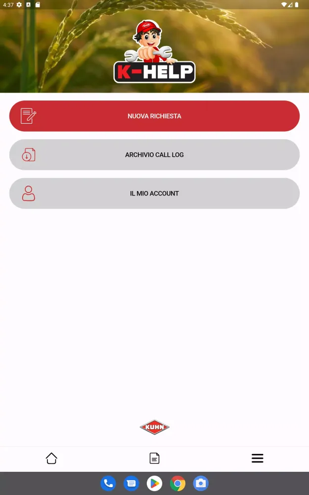 Ảnh chụp màn hình của K-HELP