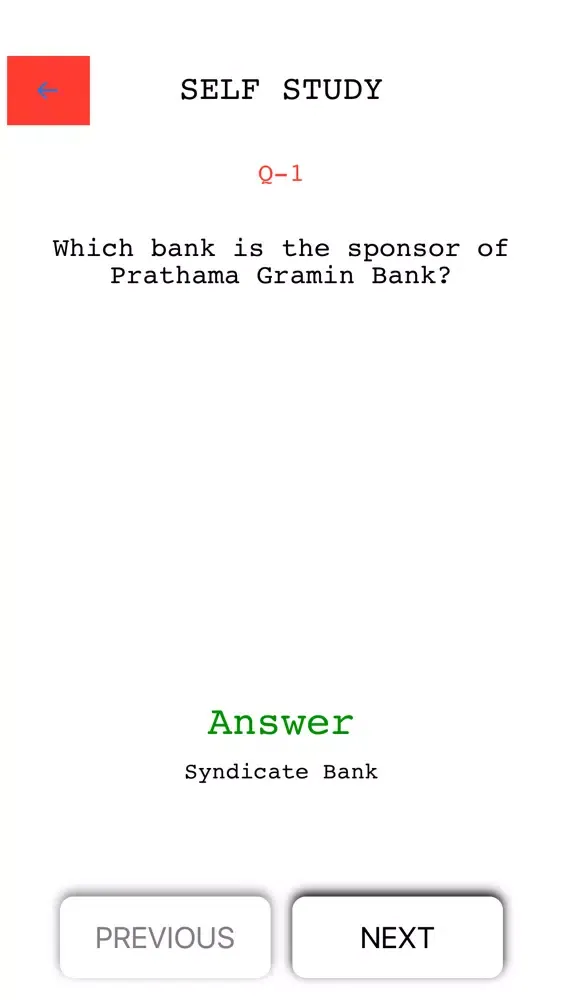 Capturas de pantalla de IBPS PO Exam Practice Question