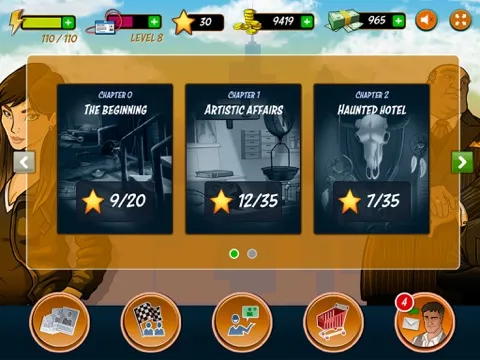 Capturas de tela do The Hidden Truth iPad 