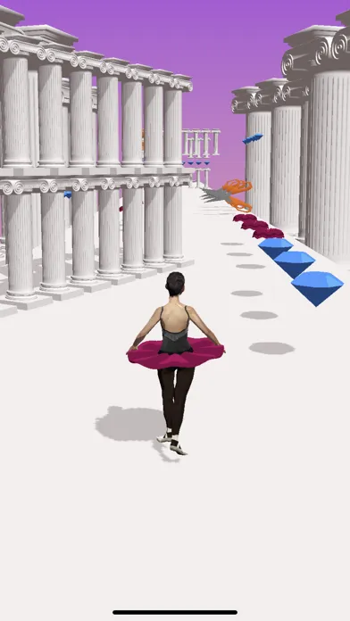 Capturas de pantalla de Ballet Run 3D
