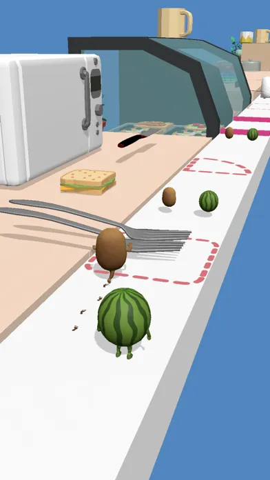 Veggie Run 3D स्क्रीनशॉट