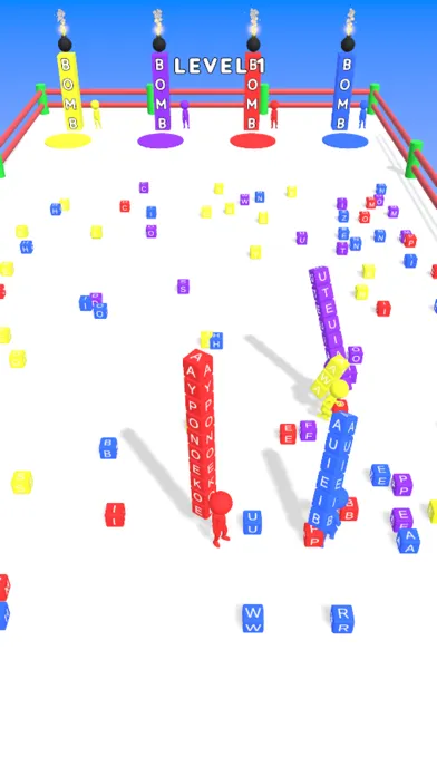 Ảnh chụp màn hình của Word Collect 3D