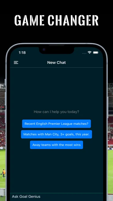 Goal Genius - Soccer stats GPT Screenshots