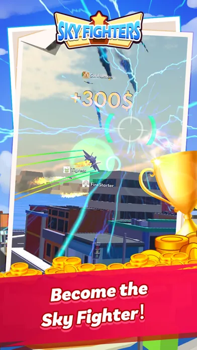 Tangkapan layar Sky Fighters - real online