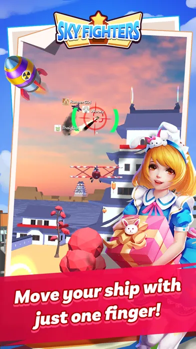 Tangkapan layar Sky Fighters - real online