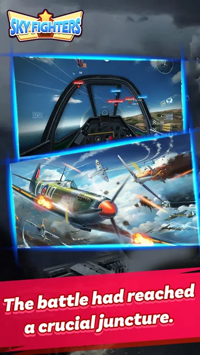 Tangkapan layar Sky Fighters - real online